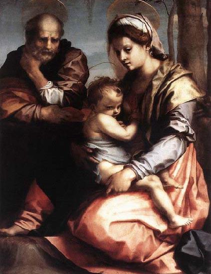 Andrea del Sarto Holy Family oil painting image